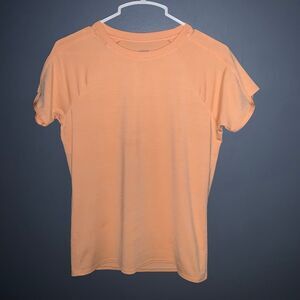 Athleta Girl Sunburst UPF Tee Girls Orange XL 14